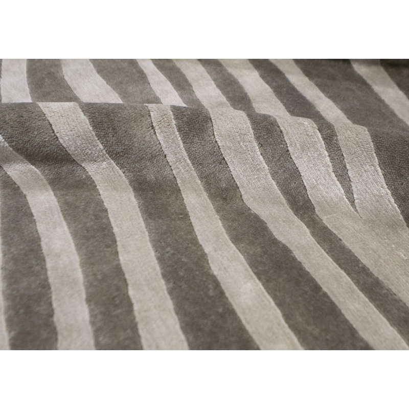 Wool Animal Print Area Rug