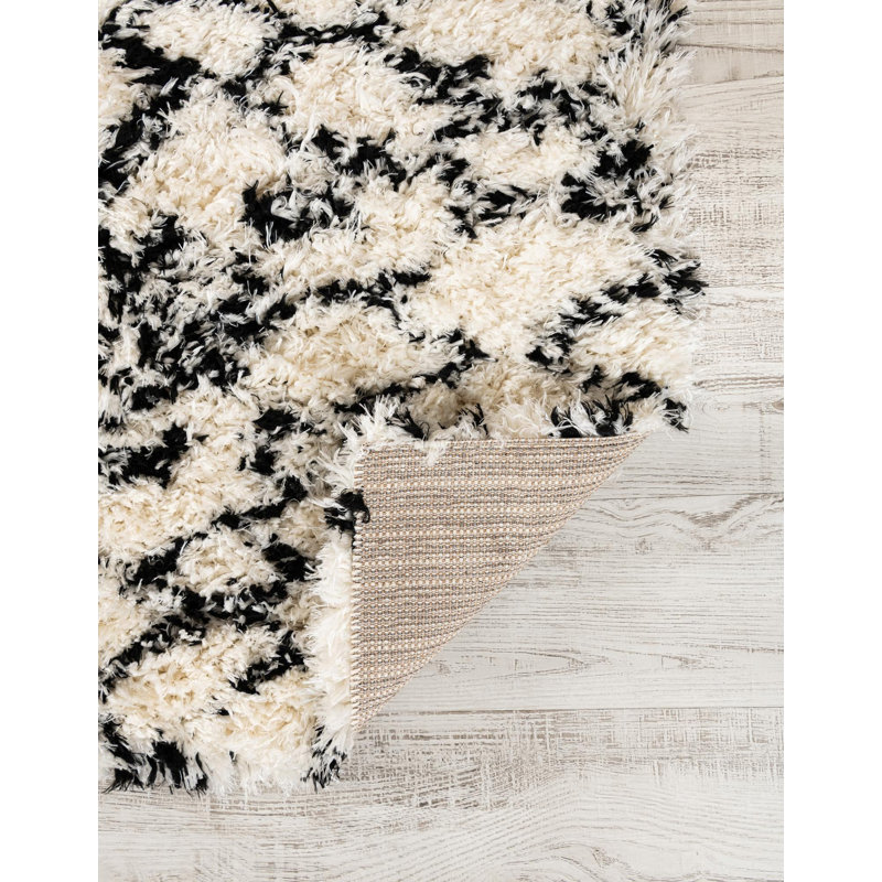 Tapis Tarquinio, Tapis de couloir 2 pi x 7 po x 10 pi, Noir