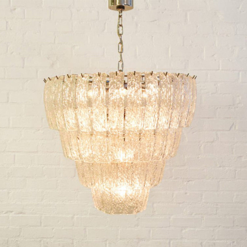 Gloria Chandelier, Polished Brass, 8
