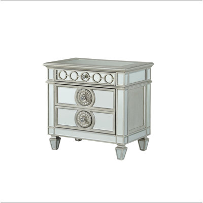 Table de chevet à miroir Varian