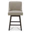 Tabouret de comptoir pivotant 26 po Shurma-1216227890