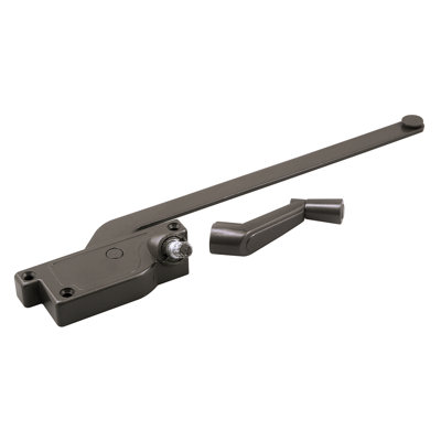 Prime-Line Wood 9 in. Square Type Left Hand Casement Operator, Bronze (Single Pack)