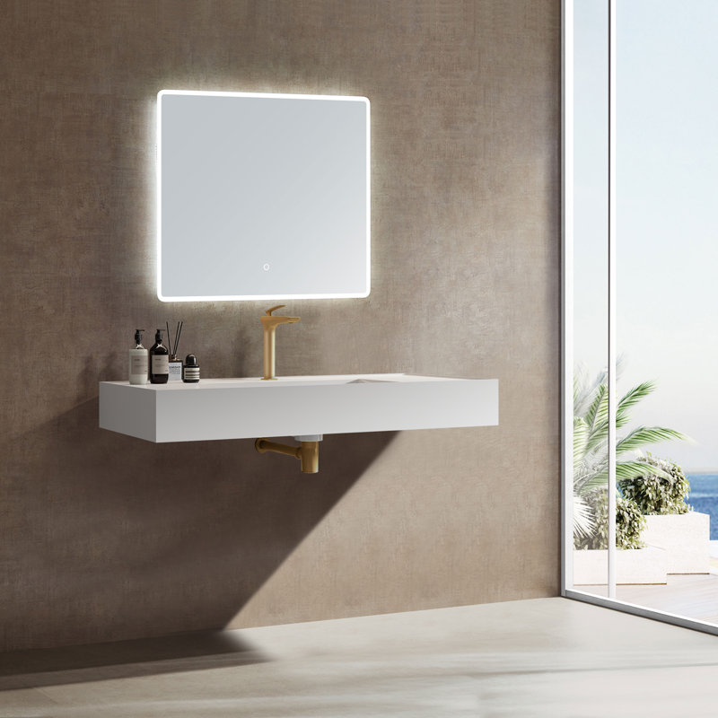 Lavabo de salle de bain Latitude Run® Cofer 18,11