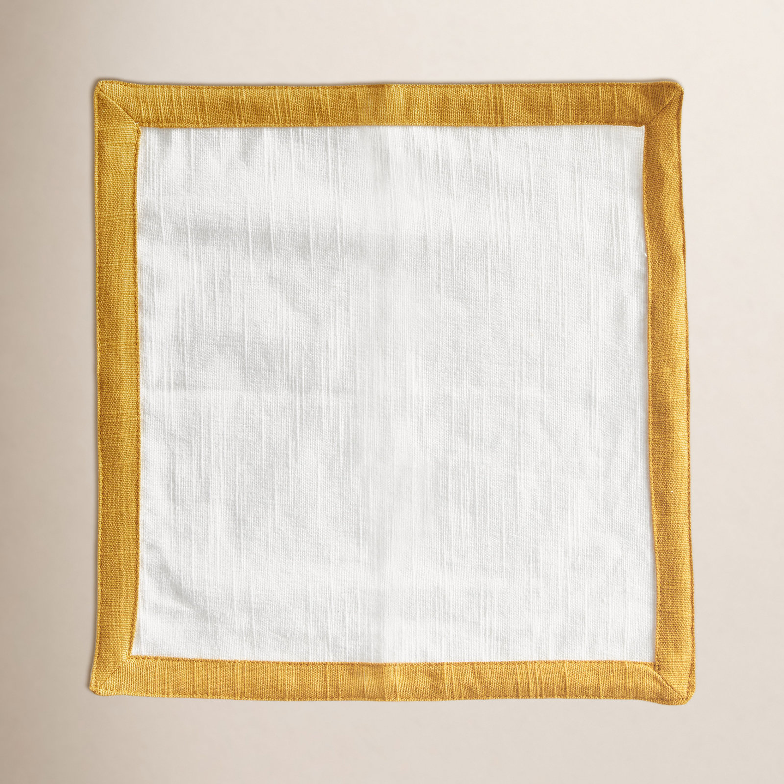 Iggy Reversible Cotton Napkin, White