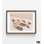 «Sweet as candy» par Urban Road, décor de cuisine fruitée, art mural de salle à manger rose, impression de décoration de restaurant, affiche d'art de boulangerie murale