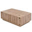 Vernay Pedestal Coffee Table with Storage