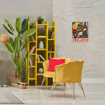 Toile de collage El Speedy, conception par Jorge R. Gutierrez