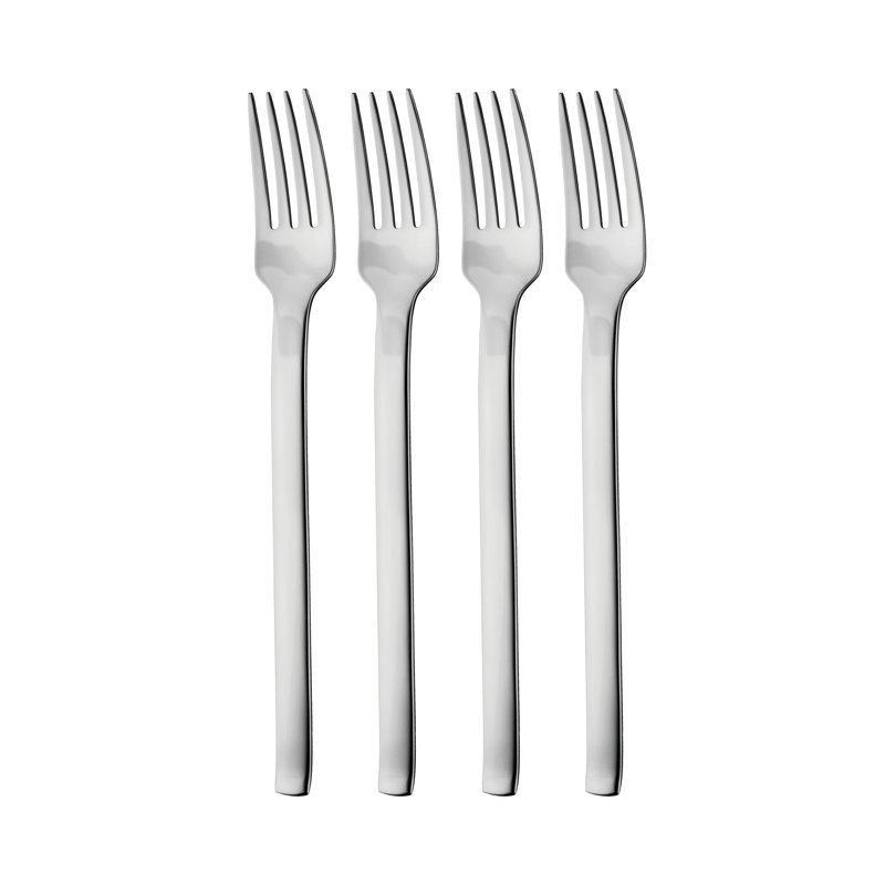 BergHOFF Essentials Essence 4Pc 8" Dessert Fork Flatware Set, Serving for 4