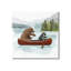 «Raccoon and Bear Canoeing On Wood» par Victoria Barnes, impression-93872453-106008392