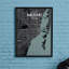 « miami city map », reproduction d’impression sur affiche en minuit-31736434