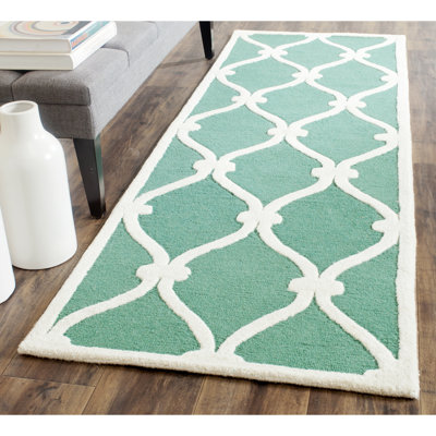 Cannen Hand Tufted Wool Geometric Rug