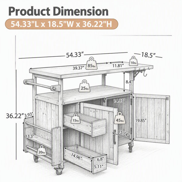 Dimensions du produit
