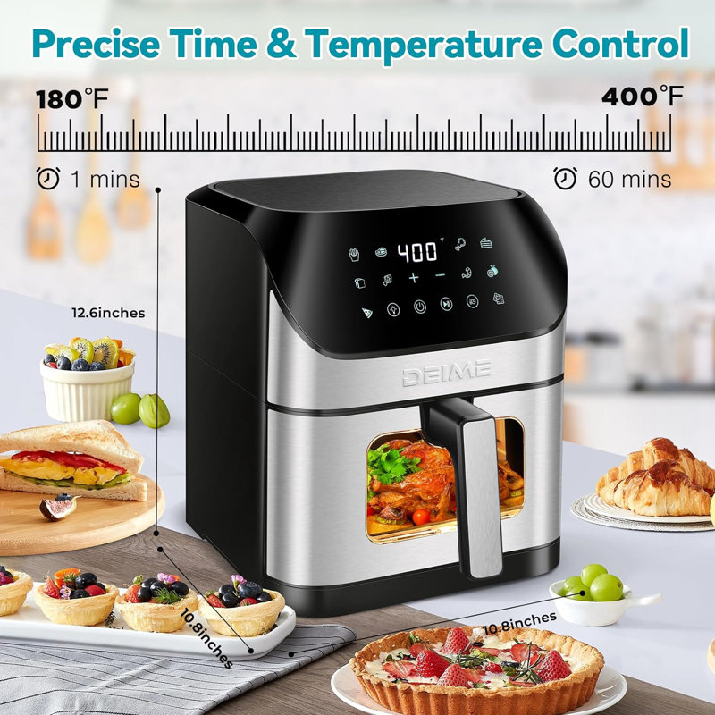 EVGTTI 6.2 Quarts Air Fryer
