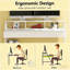 Bureau, bureau d'écriture avec tablette de rangement