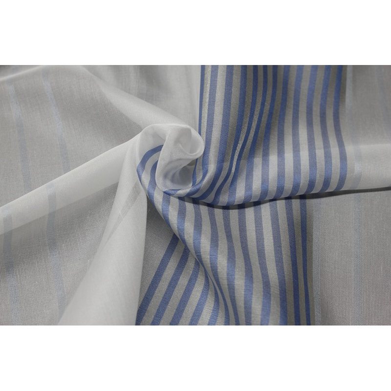 Matthew Semi Sheer Curtain Single Panel, 600 W x 145 D cm
