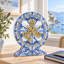 Horloge de bureau 10 po (25 cm) convertible en horloge murale (base amovible)-91536633