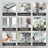 24''W x 30" H Recessed or Surface Mount Bathroom Mirror Beveled Medicine Cabinet  With Adjustable Glass Shelves-2042089481-2042089483