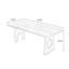 Brown Rectangular Solid Wood desk-1517899320