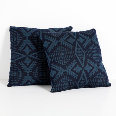 Sunbrella Outdoor Geometric Knife Edge Pillow