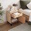 Table de chevet en bois