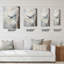 Altermease - Paysage d'hiver avec horloges murales-486602714