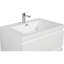 Meuble-lavabo de salle de bain 30 po. Bassin en résine, tiroirs à fermeture en douceur. Blanc brillant 24V11-30Gw. Accessoire de comptoir moderne
