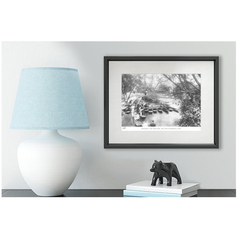 Oxford, The Rollers, On The Cherwell 1906 by Francis Frith - Single Picture Frame Print, 28cm H x 36cm W x 2.3cm D
