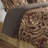 4 Piece Comforter Set Burgundy-119181181-119181183