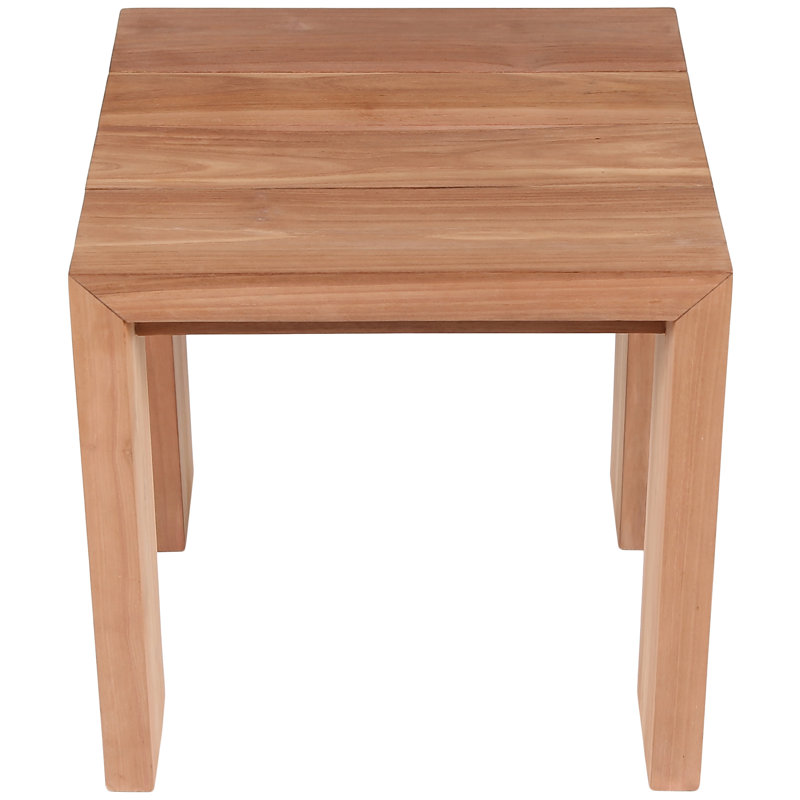 Rectangular Teak Outdoor Side Table
