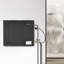 Générateur de vapeur, système de douche à vapeur de 6 kW avec contrôleur pour spa de maison, ensemble de vidange automatique commercial avec protection contre la surchauffe, la marche à sec et la surpression, efficace de 10 à 24 heures, noir