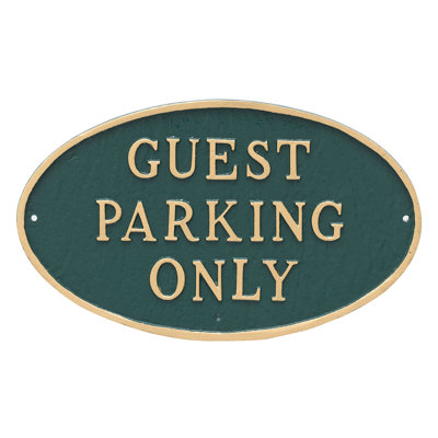 Plaque de jardin guest only