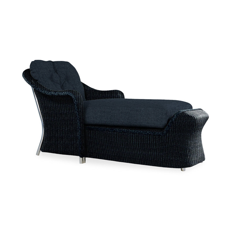 Reflections Outdoor Chaise Lounge, Sailcloth Salt, Mink