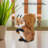 Simulation Squirrel Large Cute Lifelike Crafts Decorations Garden Ornament