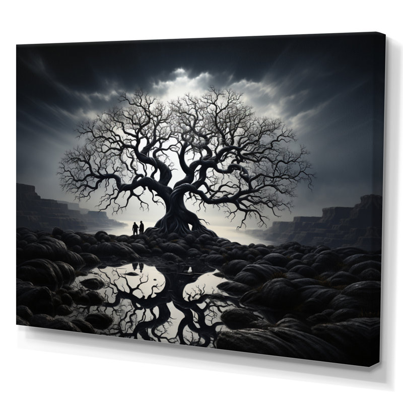 «The Contrast Tree Monicol II II», reproduction sur toile, H 30 po x l 40 po x P 1,5 po