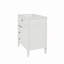 Meuble-lavabo de salle de bain 30 po avec lavabo supérieur, meuble-lavabo moderne avec 2 tiroirs et tiroir basculant, meuble-lavabo simple