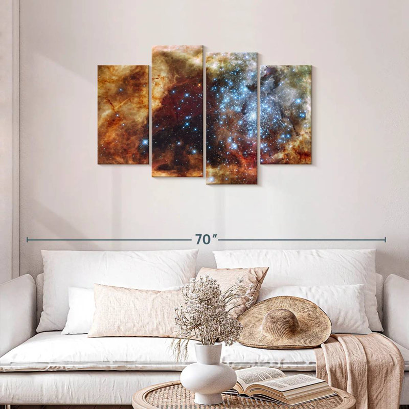 Oberle Globular Star Clusters, 27" H x 43" W