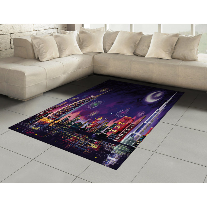 Gainesville Hand Woven Area Rug, Rectangle 120 x 180cm
