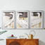 ANIMALS Series CECLxxxxi - Impression encadrée sur mesure de qualité supérieure - 3 pièces