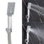 Concealed Thermostatic Shower Set System Chrome With 38°C Thermostatic Mixer, Overhead And Handshower Head