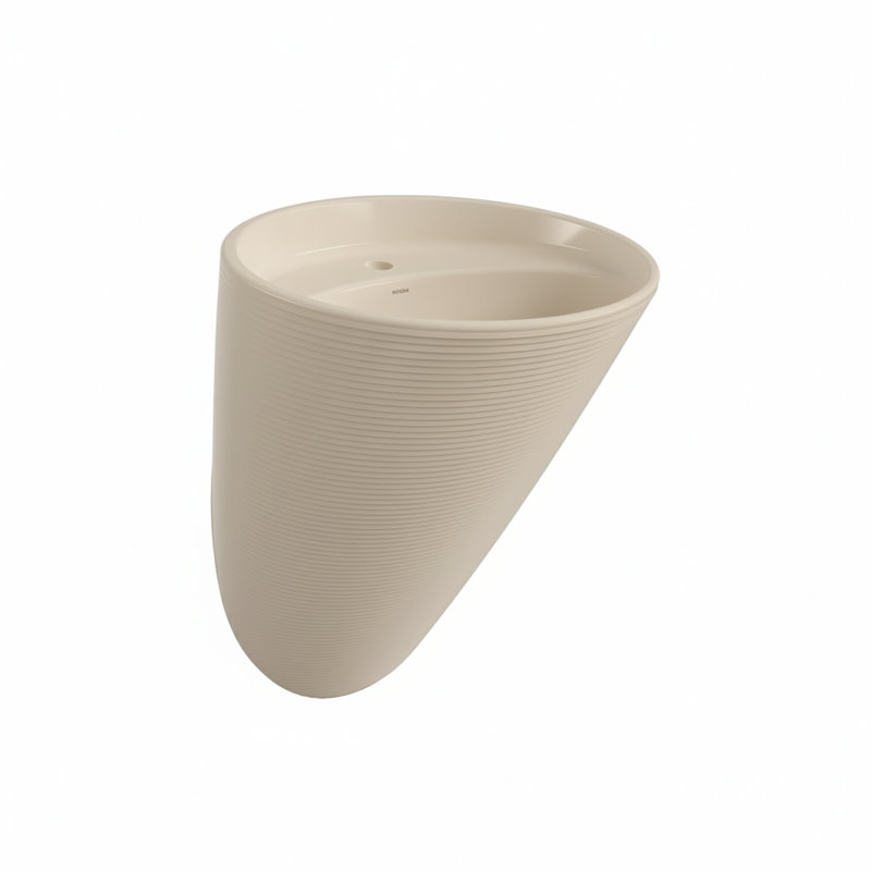 Strata Monoblock Basin - 73x53cm 1TH, Matte Jasmine