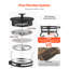 French Press Coffee Maker 34 oz Borosilicate Glass Coffee Tea Press-116582230