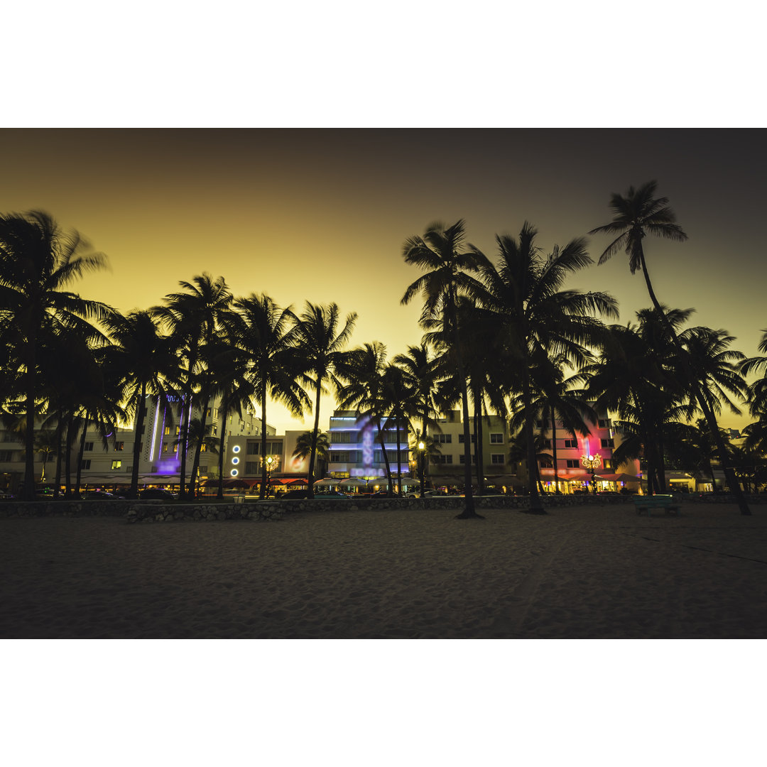 South Beach , Florida - Kunstdrucke auf Leinwand