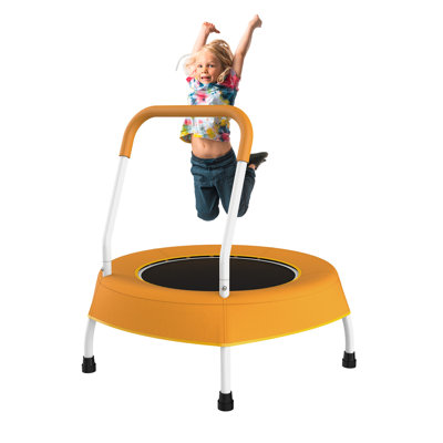 28inch Toddler Trampoline for Kids 1 Year Plus with Handle, Baby Gifts, Indoor and Outdoor