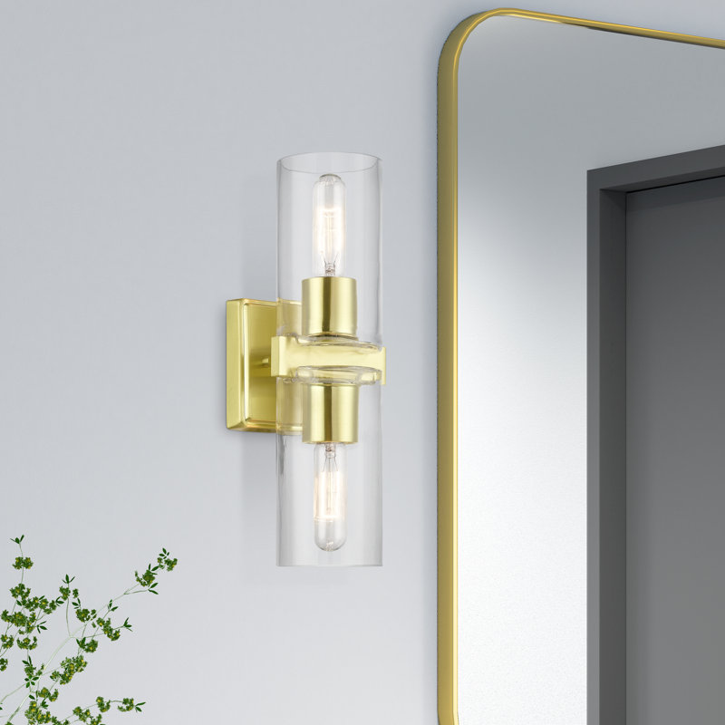 Wyonda 2 - Light Dimmable Bath Bar, Satin Brass