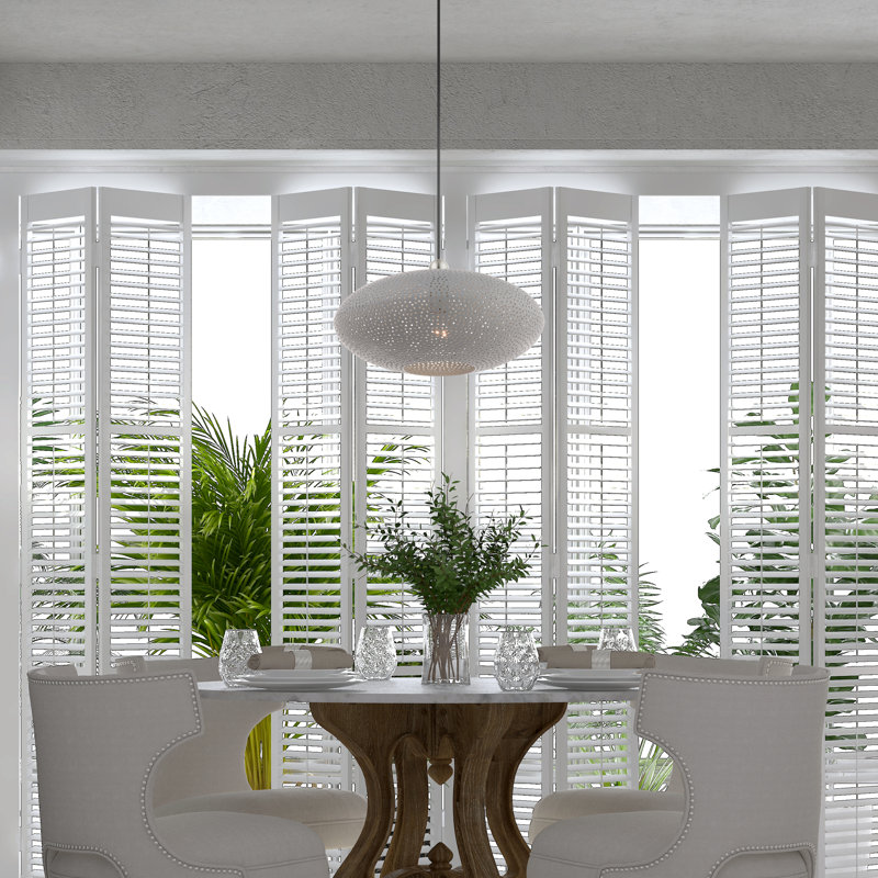 Luminaire suspendu géométrique 1 lumière Bion, Gris nordique