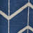 Blue | Beige Handmade Geometric Indoor Area Rugs Hand Knotted Runner-1309676603