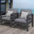Arnhildur 5 - Person Patio Conversation Set with Cushions-1284854886-1336603619-1276573561