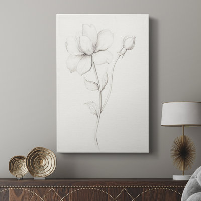 Reproduction florale rétro XVII - galerie Cavas sur mesure