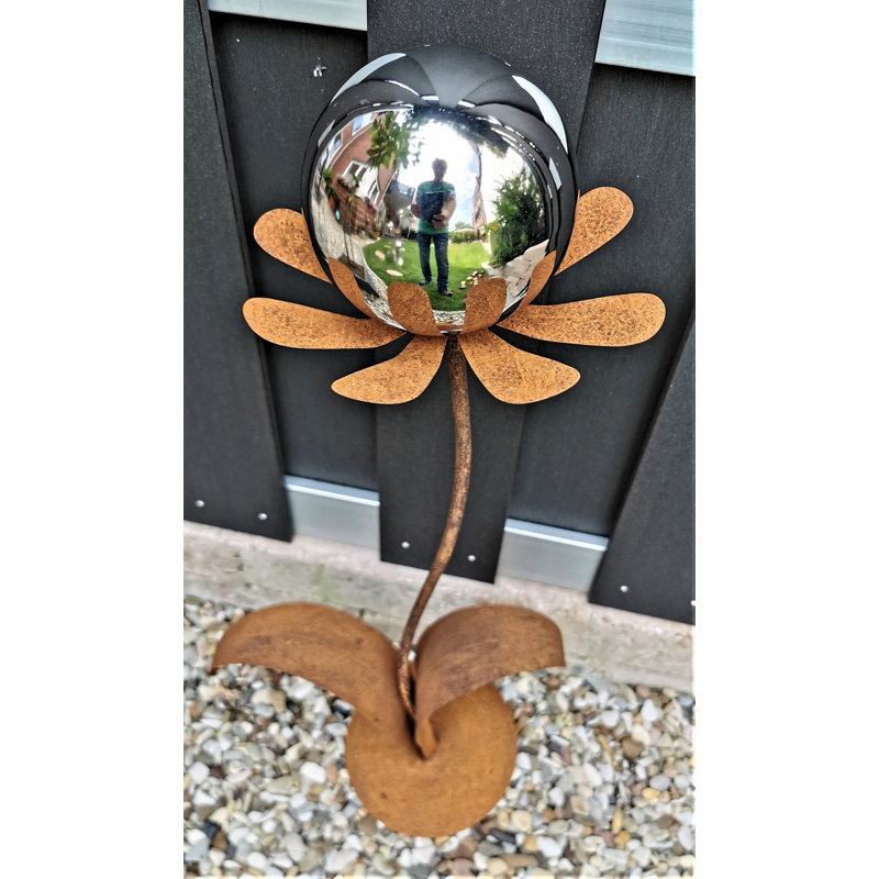 Chande Plants & Flowers Garden Art, Brown, white and pink