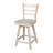 Delmontez Swivel Solid Wood Counter Stool-43807966